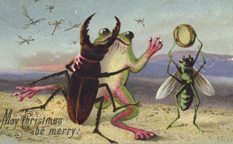 A Brief History of Creepy Victorian Christmas Cards