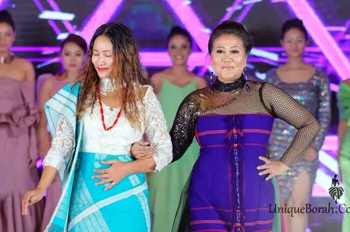  Lopilo Yanthan represents Nagaland at Northeast International Fashion Week