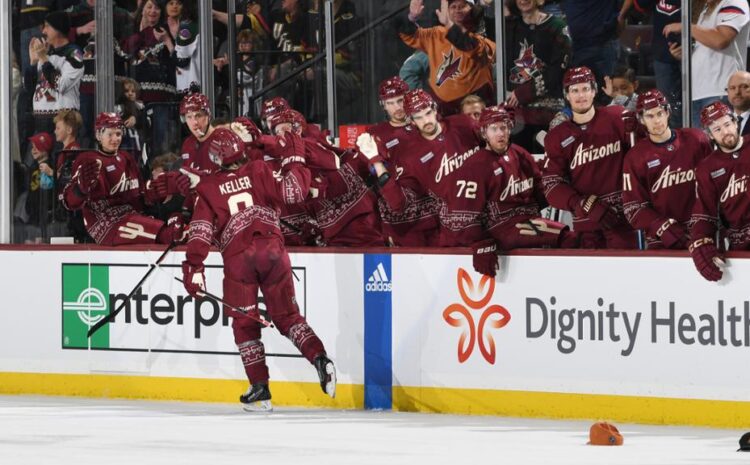  The Wrap: Keller’s Hat Trick Sparks Coyotes’ Win Over Golden Knights