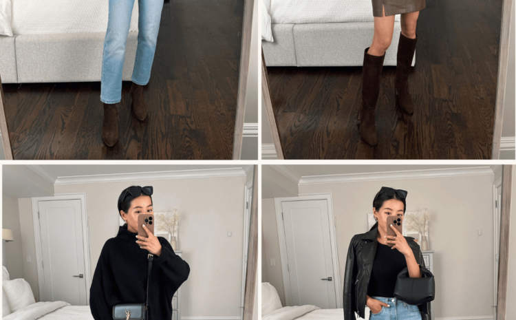  Petite Fall Outfit Ideas: Platform Loafers, Brown Boots