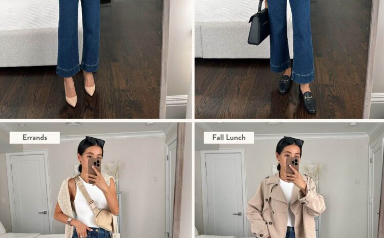 shoes to style with petite wide leg jeans – SFWRUNWAY